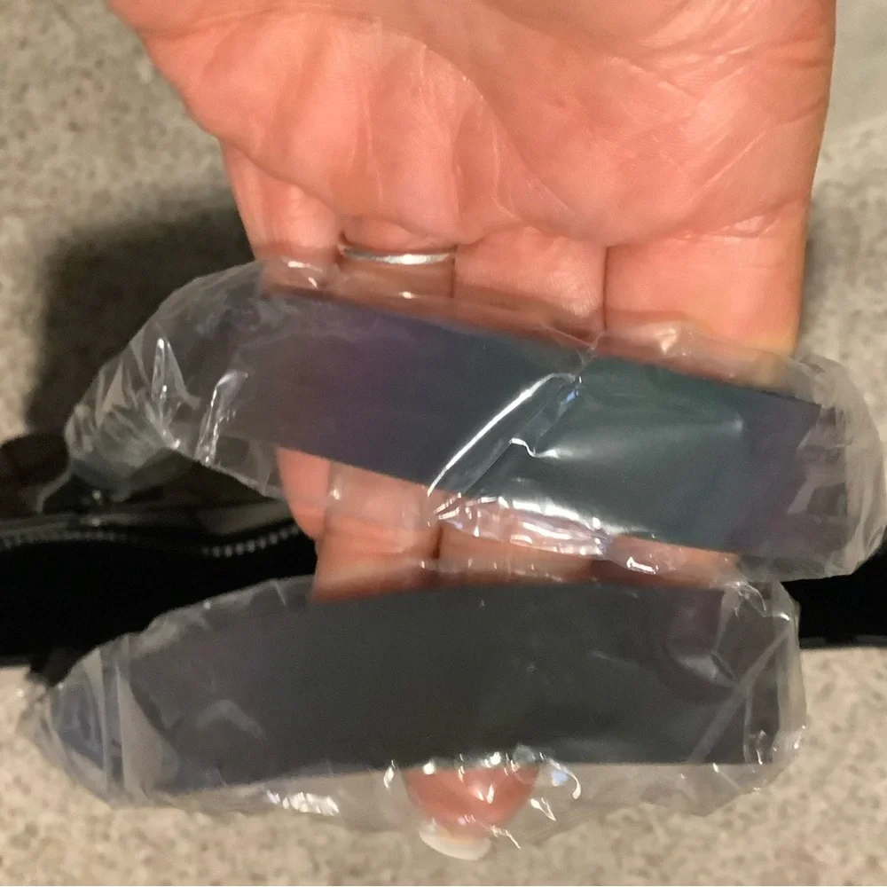 Geometric Luminous Shoulder Bag-NWOT - Picture 6 of 8